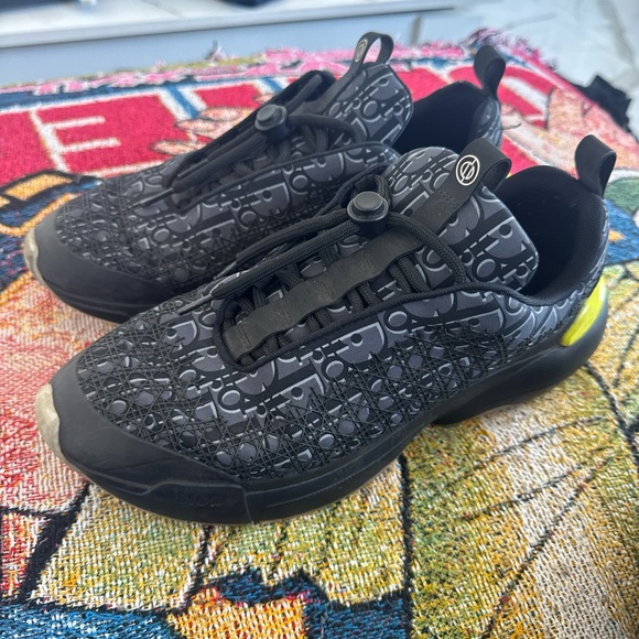 Dior B24 Oblique 'Cannage Motif Black'